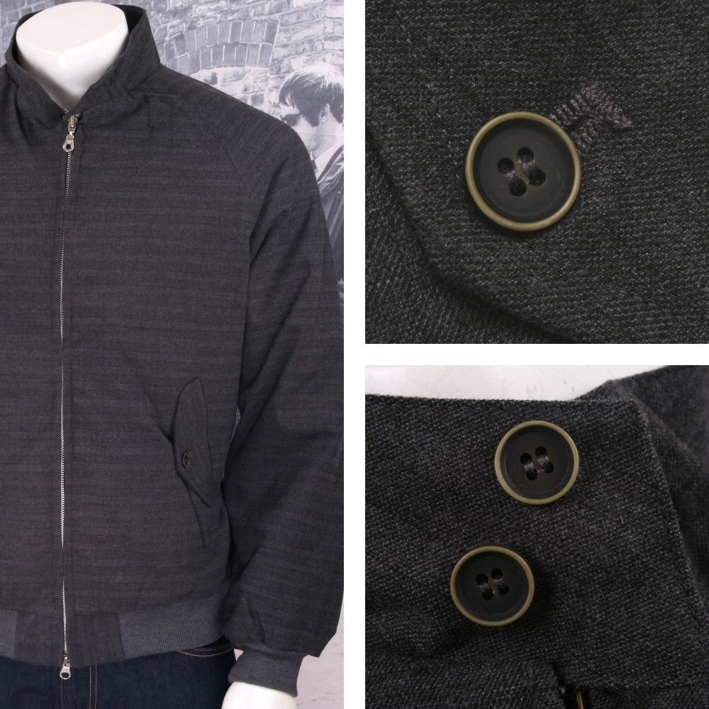 charcoal harrington jacket